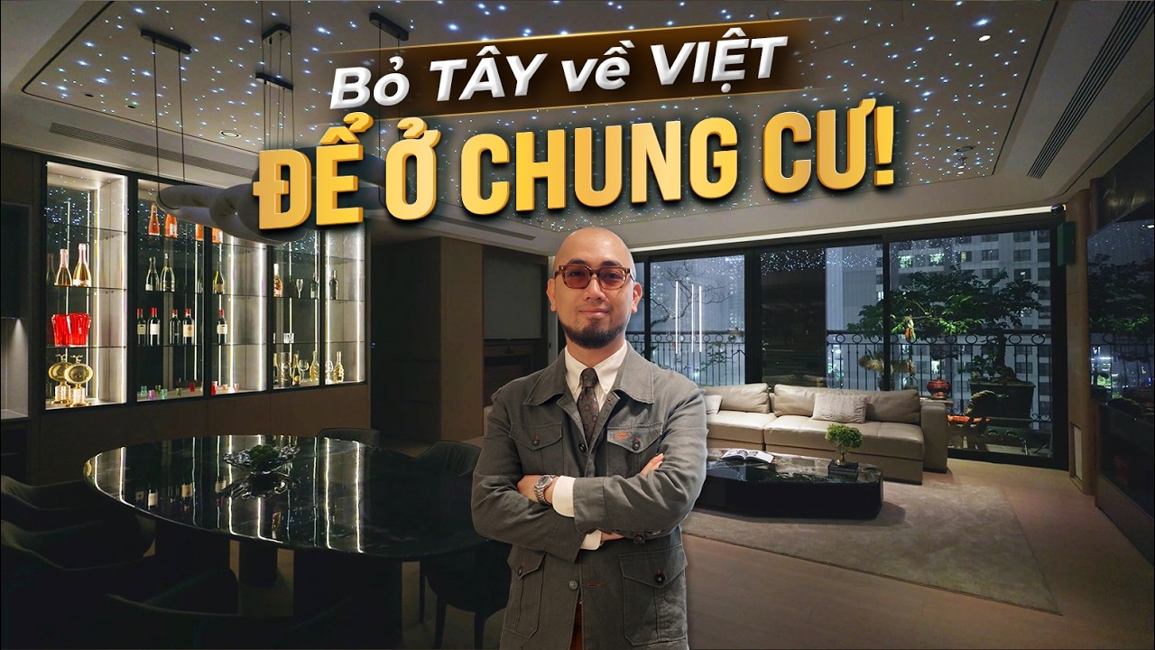 Bí Mật của Căn Hộ 200m2 giữa HÀ NỘI khiến Gia chủ BỎ TRỜI TÂY Về Việt Nam? | NHATO