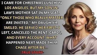 I Went to Christmas Lunch — My Seat Was Taken by My Son-in-Law’s Mom: “Priorities,” She Said
