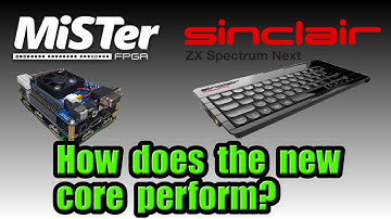 ZX Spectrum Next Core on a MiSTer FPGA!