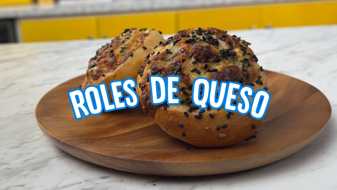 Roles de queso y cilantro | Receta fácil y rica con tradipan