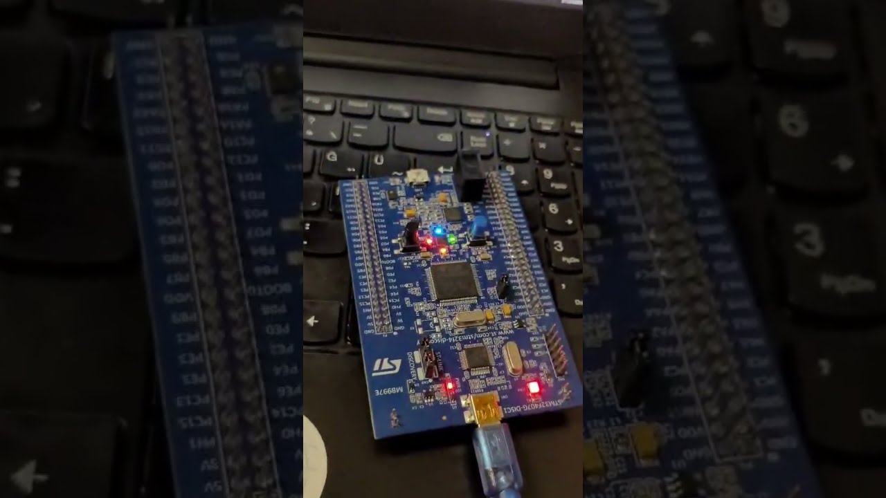 Lighting Up 4 LEDs With STM32 New Projects Coming Soon Stm Diy Engineering Shorts Cool Trends