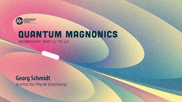 Georg Schmidt - Photom magnon coupling with micromagnets and superconducting resonators