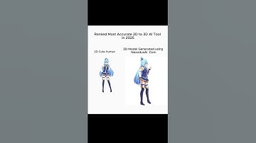 Convert 2D image to 3D Model with AI - no blender required