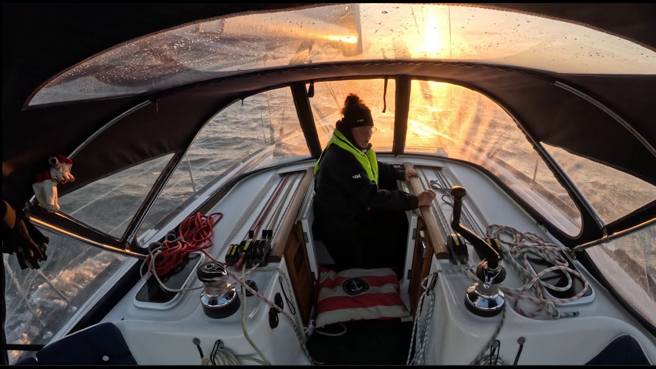 Utmanande vindar och haverier på vår väg söderut - vi seglar från Anholt till Middelfart (Del 2)