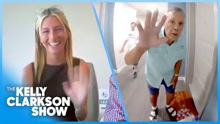 Kelly Clarkson Meets Viral Florida Neighbors Forming Unlikely Friendship
