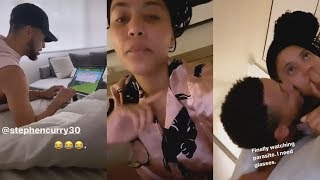 Ayesha Catches Steph Curry Playing Game Made For 8 Year Olds