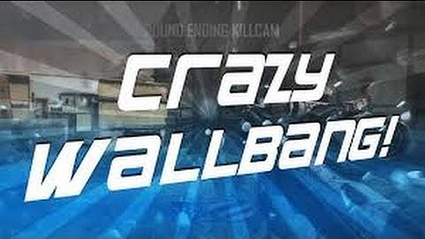 Bo2 Crazy Unexpected Wallbang Trickshot