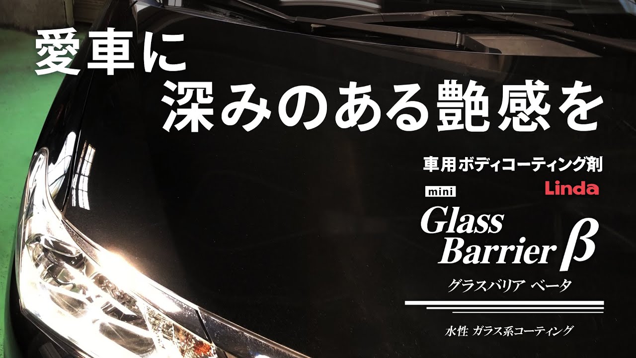 ガラス系コーティング【艶重視】 グラスバリアβ mini | 洗車用品 | 匠洗科