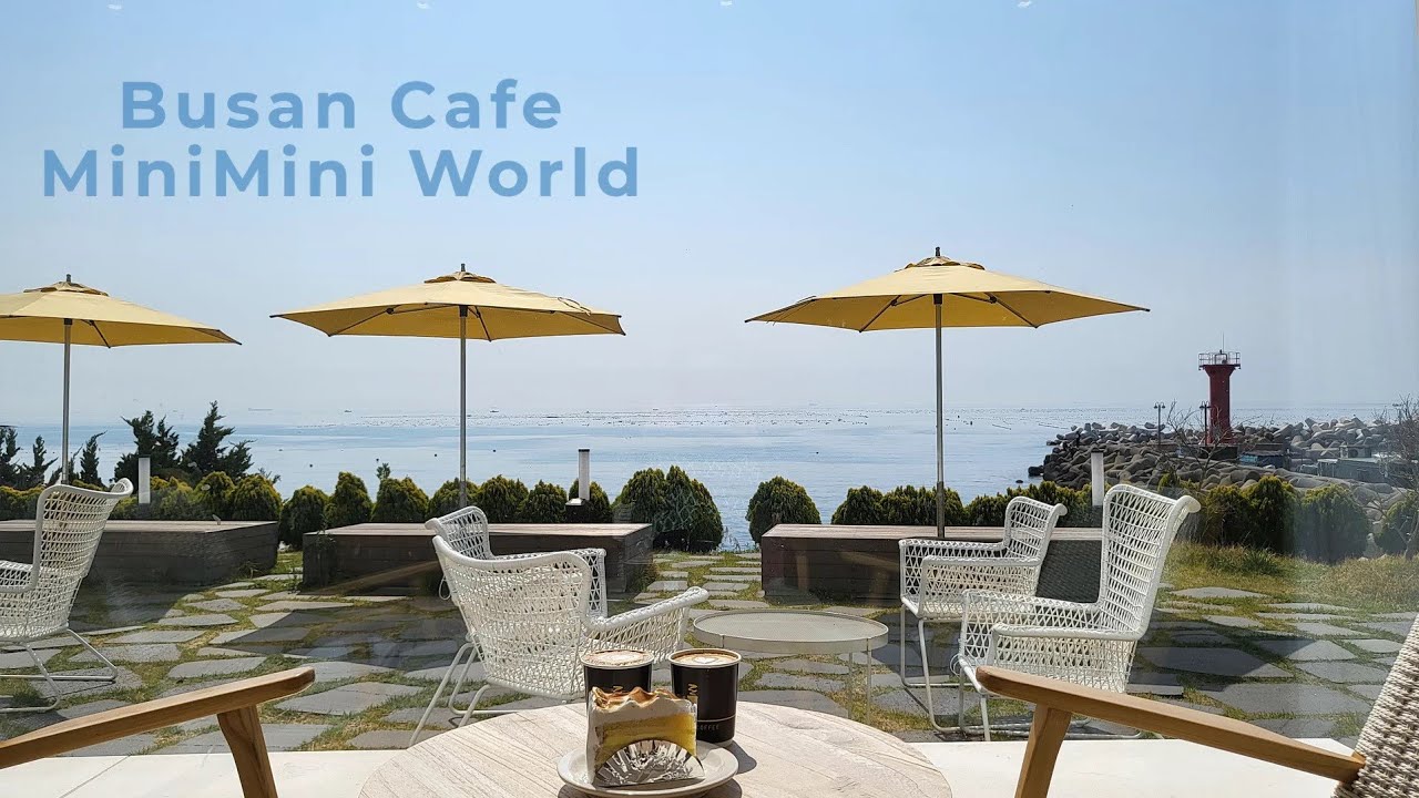  1 Looking into Cafe in Busan Korea l Haeundae Gijang l Ocean View l Gonggeuk Sand Coffee 