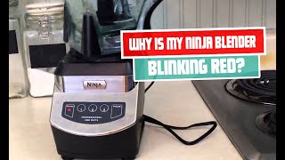 Why Is My Ninja Blender Blinking Red Solving the Mystery