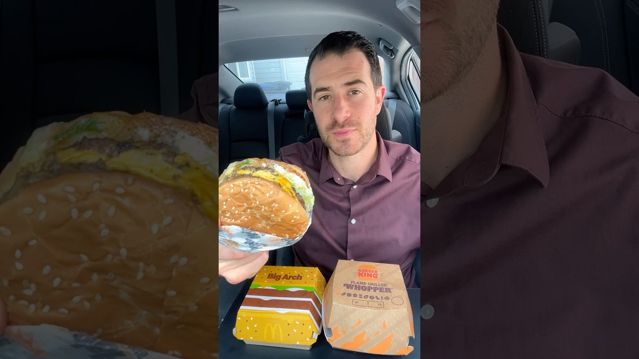 BIG Arch vs Whopper vs Charburger