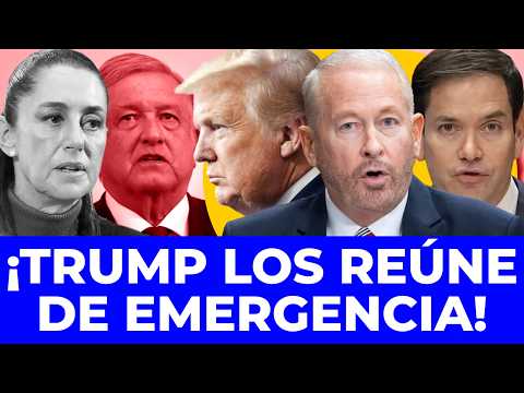 THEY'RE COMING FOR THE LÓPEZ CLAN! Trump summons Marco Rubio and his cabinet to take down AMLO an...