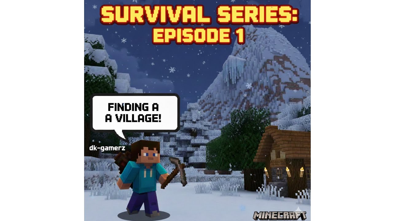 I Found A Secret Village In Snowy Mountains! ️ | Survival Series #1# ...
