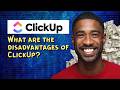 What are the disadvantages of ClickUp