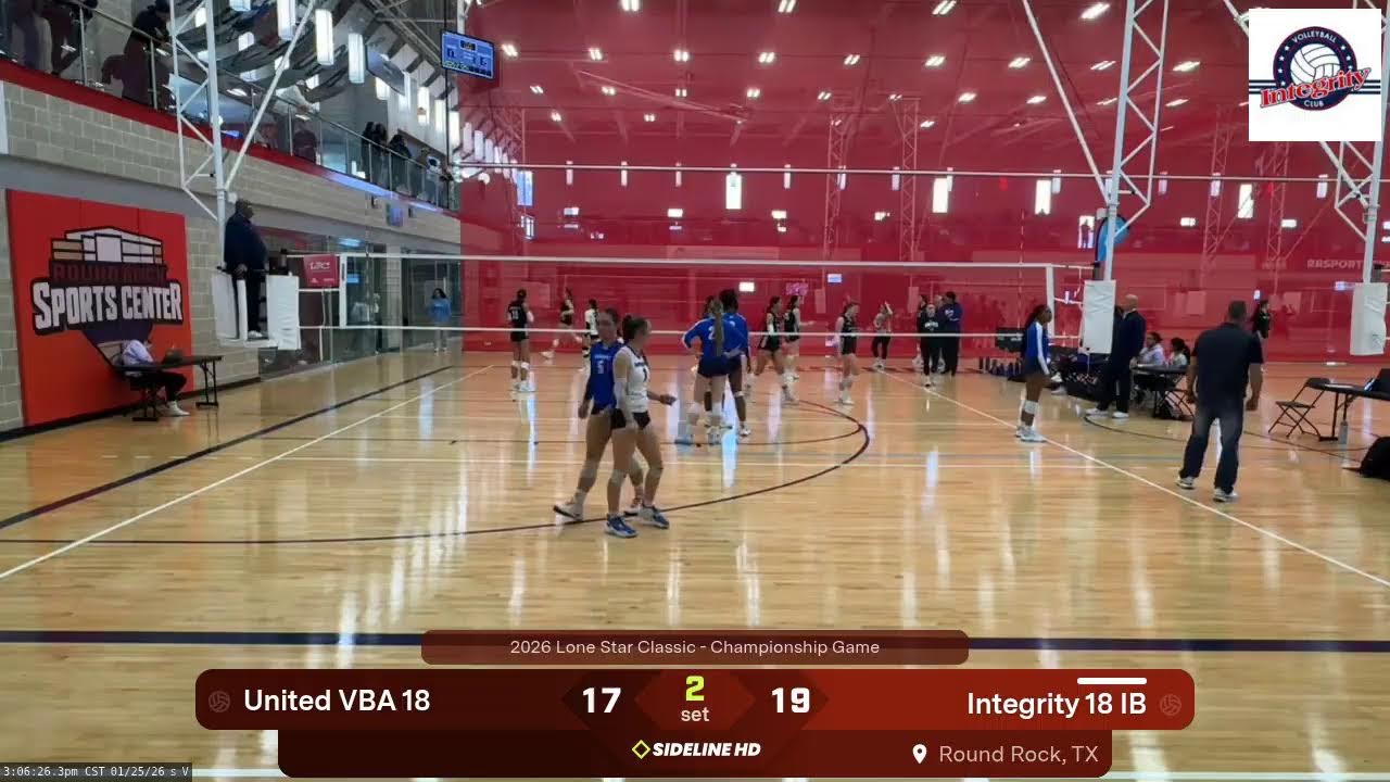 Integrity 18 IB vs. United VBA 18 (2026.01.25)