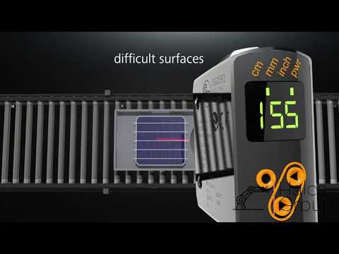 IFM laser distance sensor • მანძილის ლაზერული სენსორი IFM-სგან