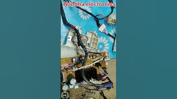 #samsung washing machine Drain pump not working PCB repair Tamil#chengalpattu 🫰✌️