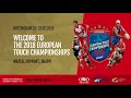 2018 Touch Rugby Euros : Day 3 Pitch 1