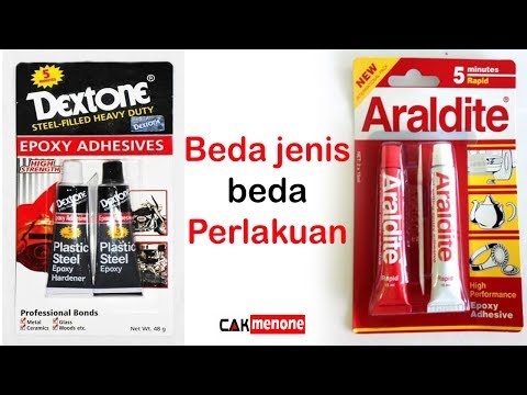 Review & Cara Pakai Lem Besi (Epoxy Adhesives). 