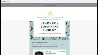 Creating interactive emails on Zaymo
