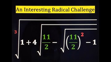Cube Roots - An Interesting Radical Question! #maths #education #learnmath #radical #olympiad