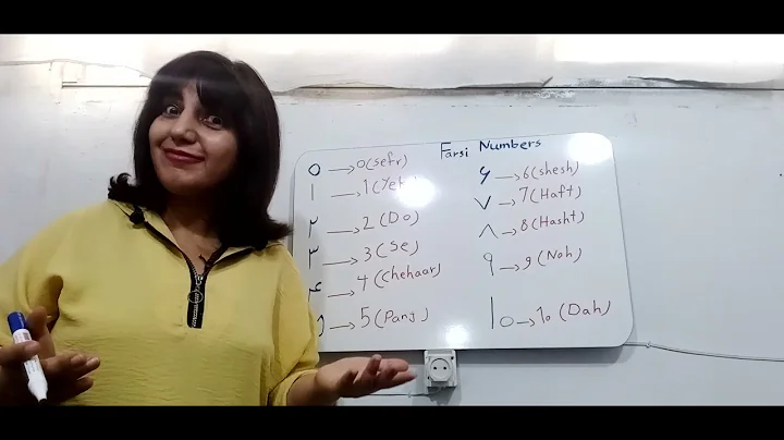 Persian /Farsi numbers from 0 to 10 / اعداد فارسی #persian #farsi #languages #زبان_فارسی #فارسی