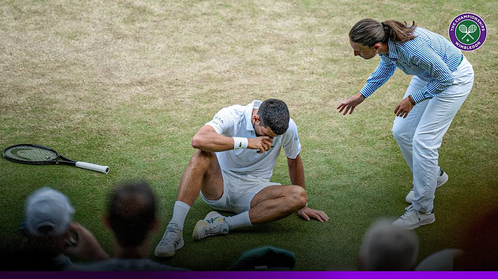 Worrying Scenes | Novak Djokovic FALLS at Match Point | Wimbledon 2025