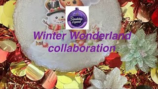 #202 Winter Wonderland Friendship Express Collab βοΈ#epoxy #resin@Resinersofficial βοΈπ