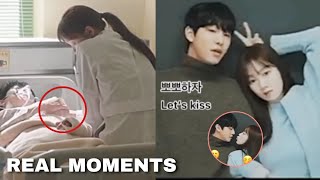 Ahn Hyo Seop and Lee Sung Kyung Real Moments in behind the scenes (no more scripted!)