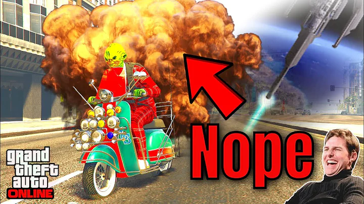 Trolling an Orb Spammer with a Godmode Faggio | GTA Online
