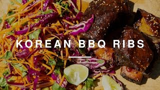 Korean BBQ Ribs - Ian Haste &amp; DJ BBQ | Wild Dish