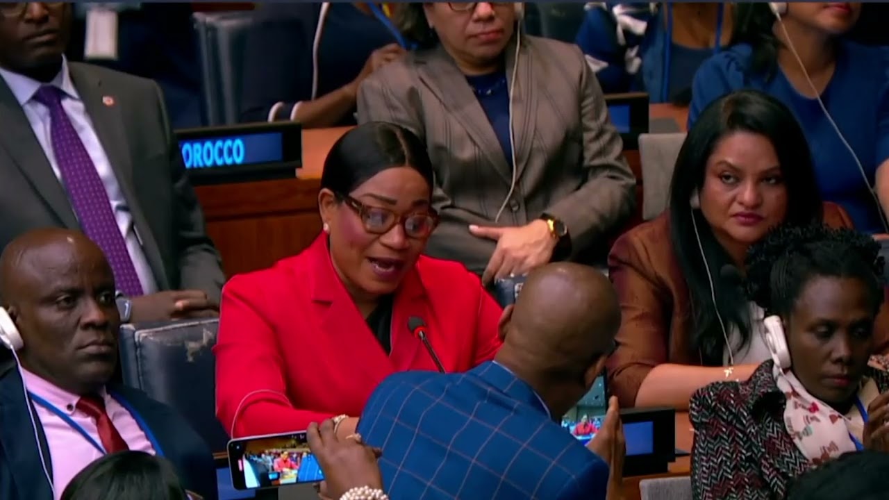 Minis kondisyon fanm lan Pédrica St-Jean drese yon tablo sonm sou sitiyasyon fanm ak tifi nan peyi a