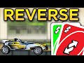 Trackmania but the start and finish is swapped...