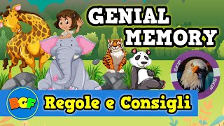 GENIAL MEMORY | Gioco di Memoria per Bambini con Tessere Animali | Tutorial 91 Come si gioca screenshot 1