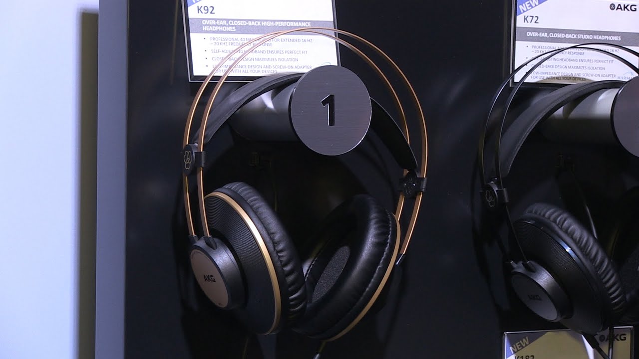 Winter NAMM 2016: AKG K92 Headphones 