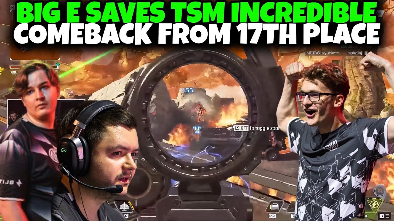 How BIG E & the TSM Boys CRAZIEST COMEBACK from 17th Place to 4th Place ...