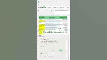 Formatting with Copilot #excel #exceltips #exceltutorial #excelformula #data #copilot