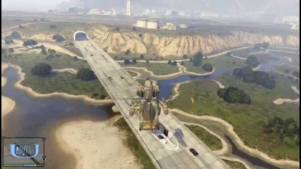 GTA5】一般市民の車を吊って海へ落とす！ - YouTube