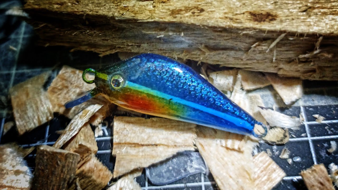 Making mini minnow 30mm || Boncoslure - TETRA KINGFISHER 
