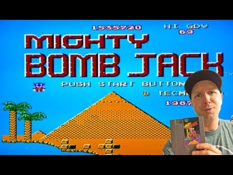 Mighty Bomb Jack (NES) Speedrun - Best ending without dying