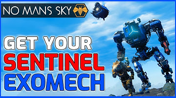 The HARDFRAME EXOMECH & Sentinel Drone - How To Get One! No Mans Sky 2022 Sentinel Update