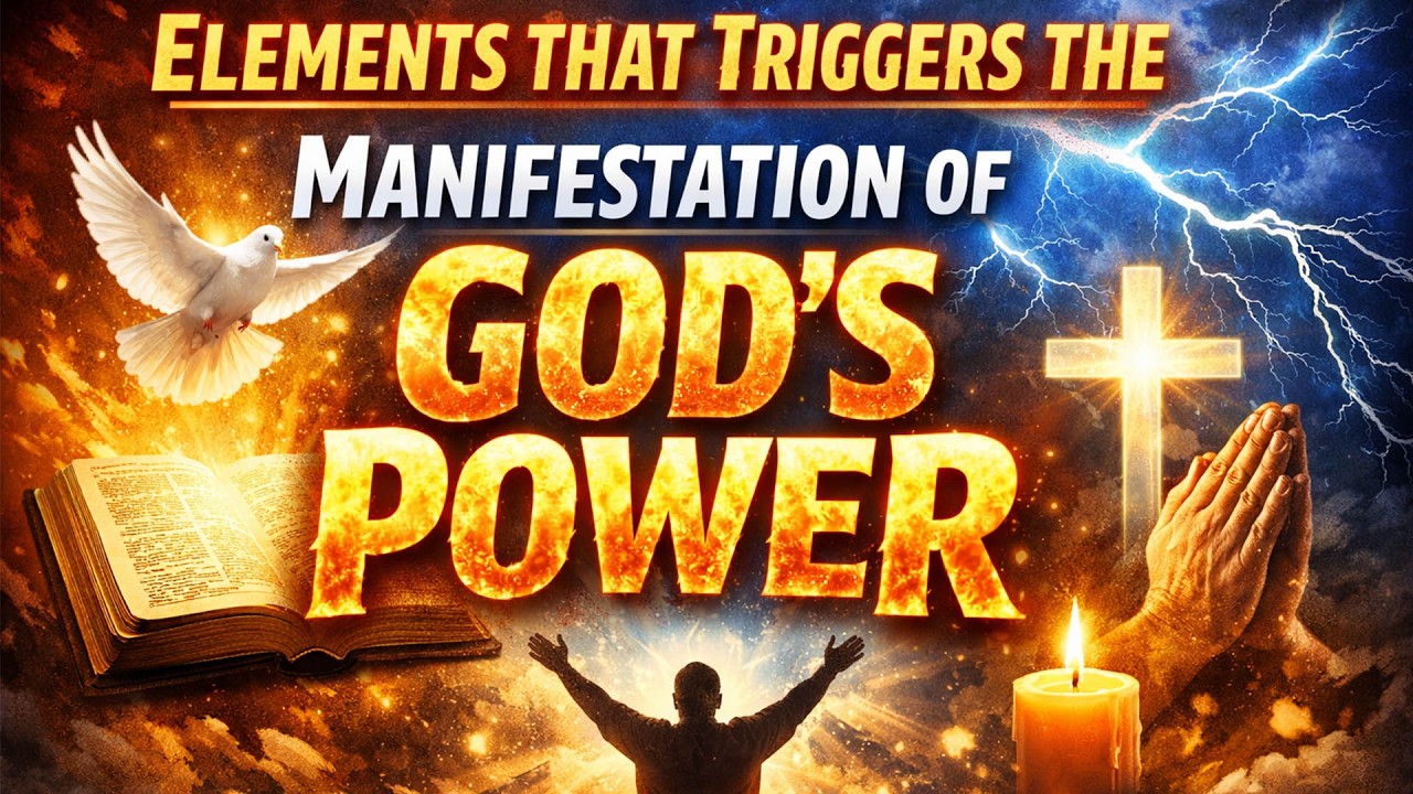 Elements That Triggers The Manifestation Of God's Power || Apostle Johnson Suleman