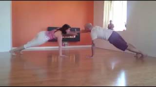 Partner Push-up Flow
