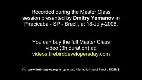 Firebird Performance in Detail