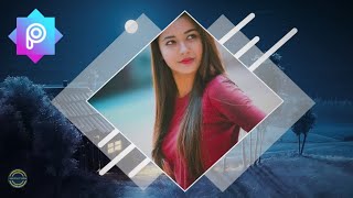 PicsArt Geometric Manipulation | PicsArt Editing Tutorial | Oversmart Maker screenshot 5