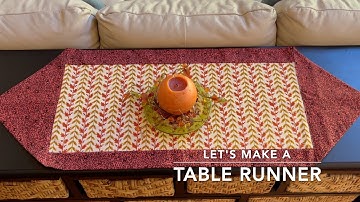 Table Runner Sew-Along Tutorial