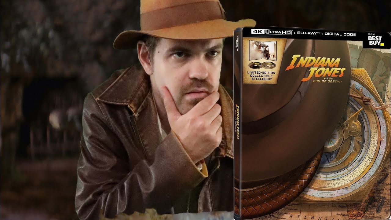 INDIANA JONES ET LE CADRAN DE LA DESTINEE STEELBOOK UNBOXING 