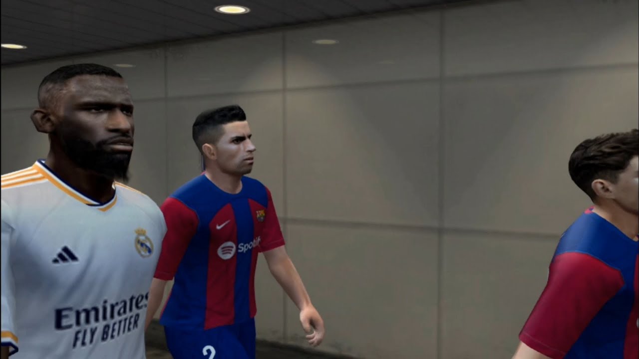 BARCELONA VS REAL MADRID   Gameplay XITO PATCH 2024  prximamente