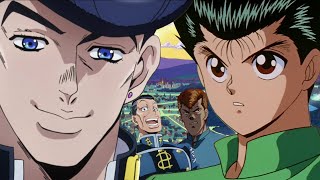 Josuke & Okuyasu Meet Yusuke & Kuwabara - JoJo's Bizarre Crossover