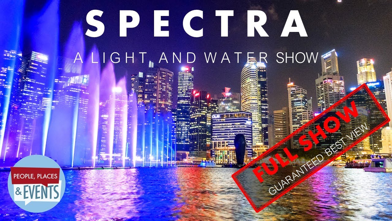 SPECTRA - Light & Water Show | Marina Bay Sands | Singapore - with Captions/Subtitles